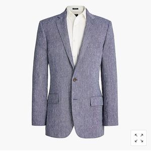 Slim Thompson suit in linen 36R 28/32